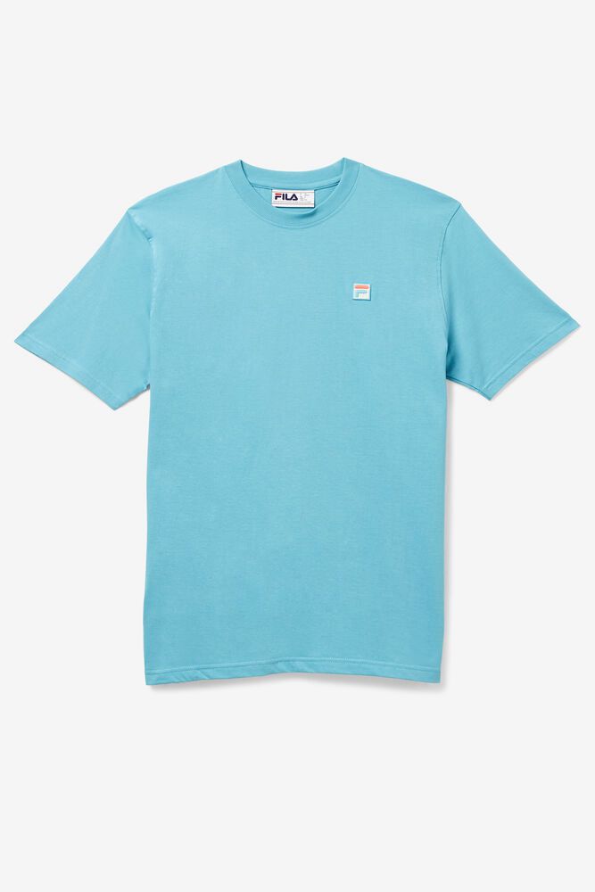 Fila Quartz T-Shirt Blue - Mens - 40382PGYM